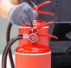 Vérification et contrôle des extincteurs